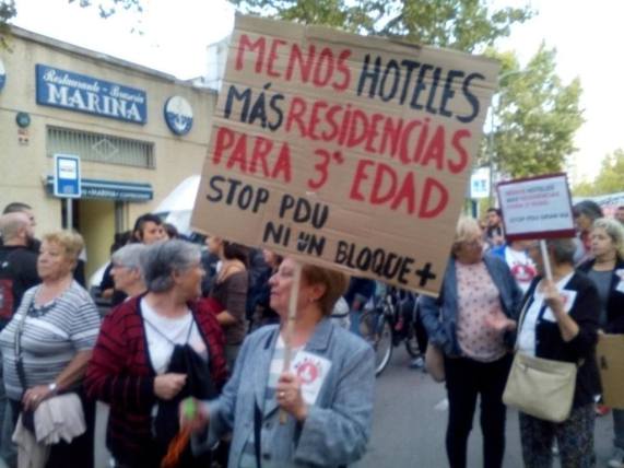 No Més Blocs vuelve a la calle contra el PDU de la Granvia de L’Hospitalet