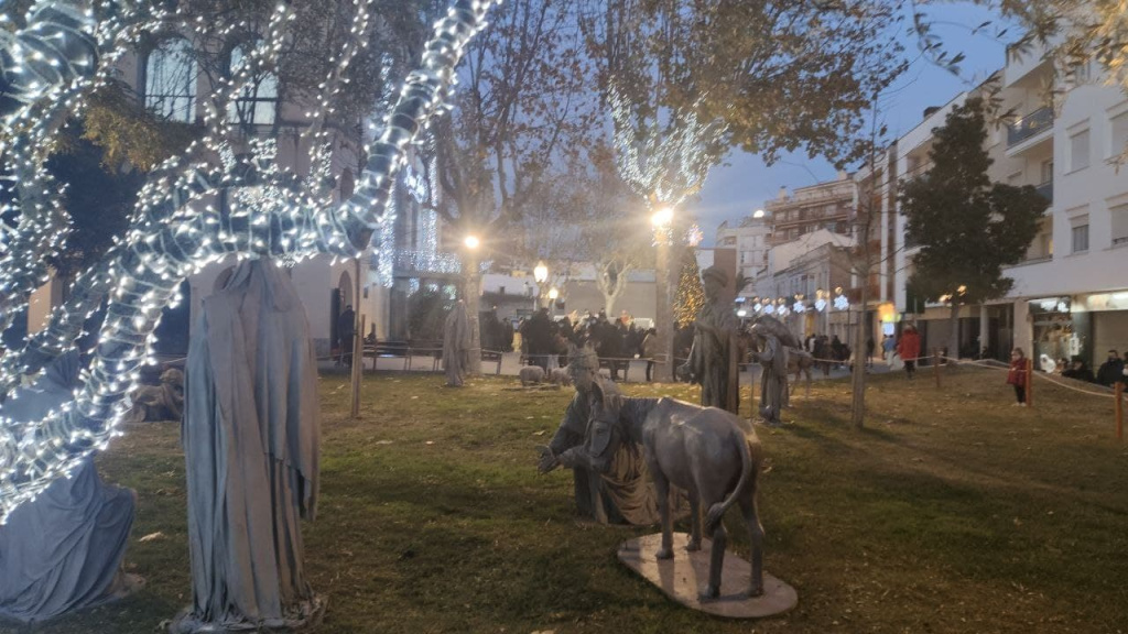 Olesa inaugura el pesebre de la Asociación Pessebristes d’Olesa