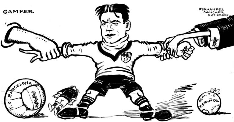 L’exposició ‘Gols de tinta. Futbol i vinyetes a Catalunya des de 1985 fins avui’ estarà al Museu de Sant Boi fins el 14 de maig
