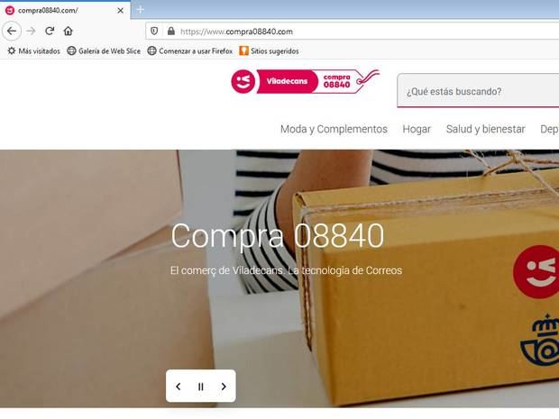 Viladecans pone en marcha la plataforma de comercio electrónico Compra08840