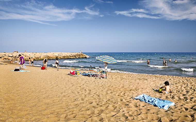 Una nueva aplicación informa en tiempo real del nivel de ocupación de las playas metropolitanas