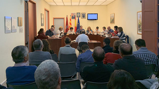 Ple de l'Ajuntament de Sant Esteve Sesrovires