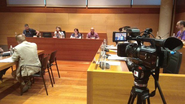 Pleno municipal de Gavà celebrado el 28 de junio.