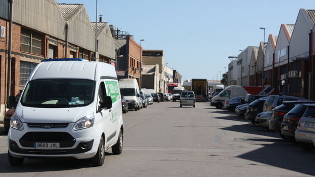 Polígon Industrial Centre en Viladecans donde tuvo lugar el accidente laboral.