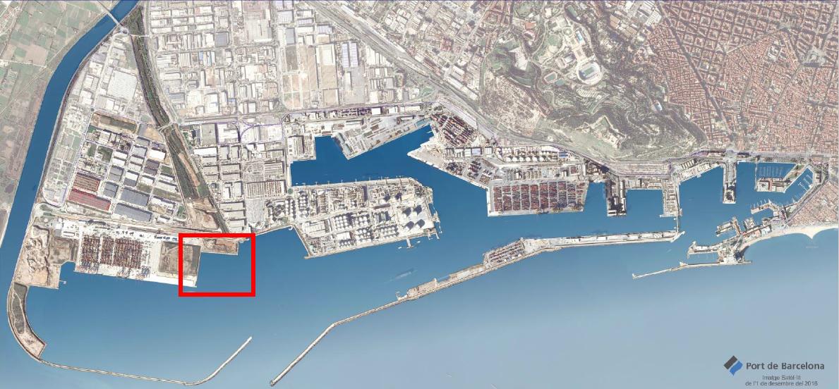 El Puerto licita la construcción de la mota de cierre del muelle de El Prat