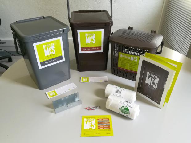 El servicio de recogida 'puerta a puerta' de Gavà llega a 200 nuevos comercios