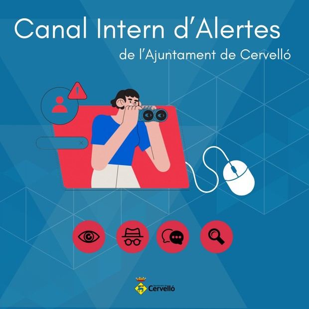 El Canal Intern d'Alertes permite a Cervelló a reportar irregularidades y conductas poco éticas en la administración pública