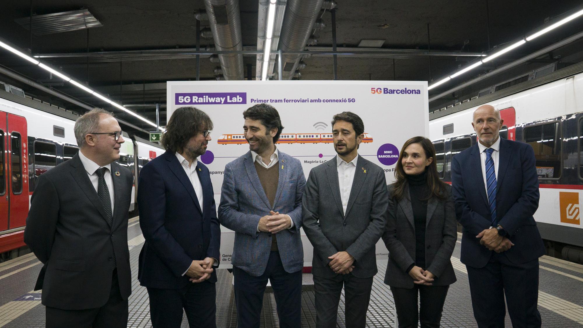 El Mobile trae a L’Hospitalet la primera conexión ferroviaria con 5G