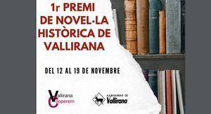 Ocho autores optan al primer Premio de Novela Histórica de Vallirana