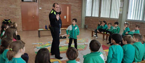 La Policía Local avanza con el programa de educación viaria en los centros formativos de Sant Feliu