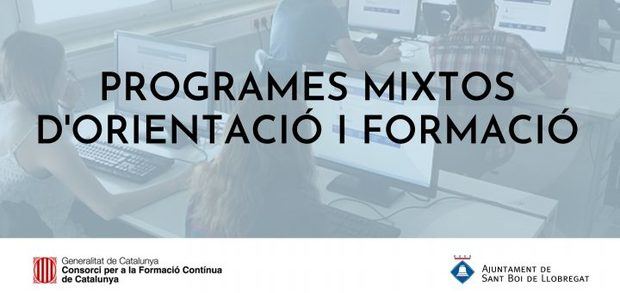 Sant Boi organiza programas mixtos de orientación y formación