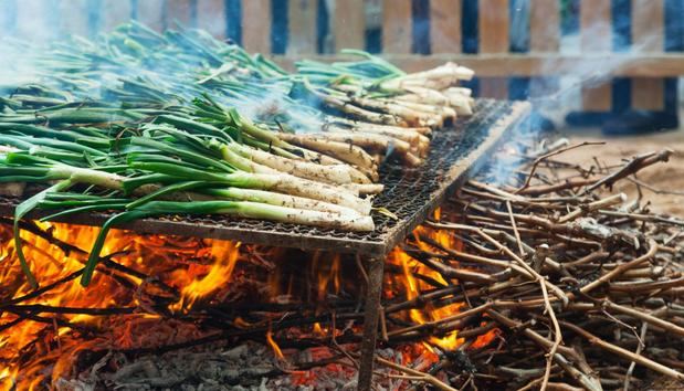 El retorno del genuino calçot del Baix cultivado y cocinado en ocho video-cápsulas