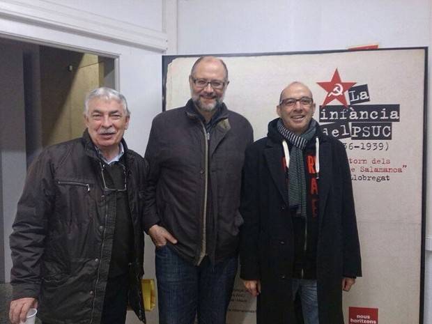 Àngel Merino, Jordi San José i Francesc Baltasar