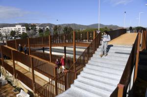 La lucha ha dado sus frutos: ya se ha abierto el acceso al Puente de la Pineda