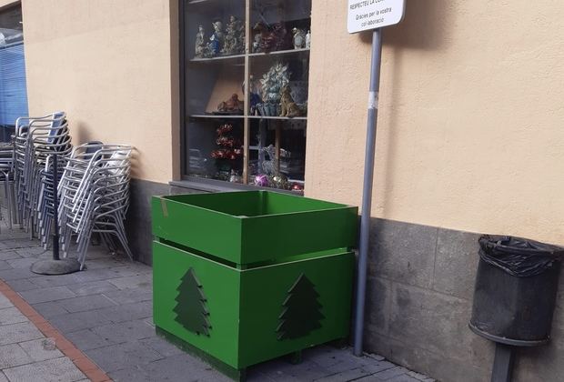 Sant Esteve Sesrovires habilita 3 puntos de recogida de árboles de Navidad