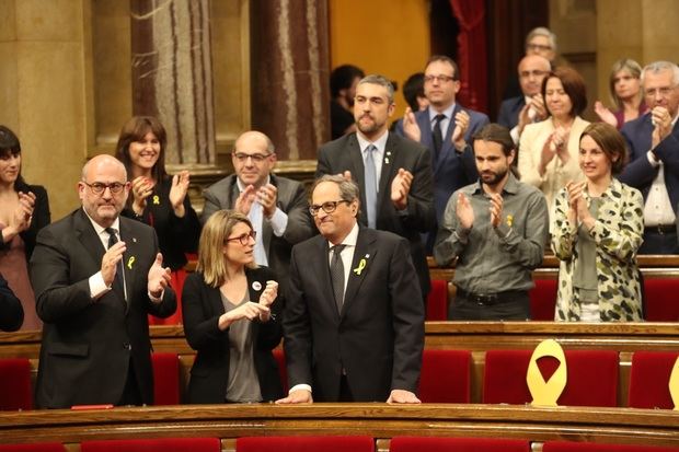 Quim Torra es el nuevo presidente de la Generalitat.