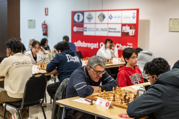 El VI El Llobregat Open Chess Tournament luce sus mejores galas (FOTO: David Llada)