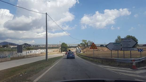 Fomento inicia las obras para reabrir el ramal de acceso a Sant Boi desde la C-245