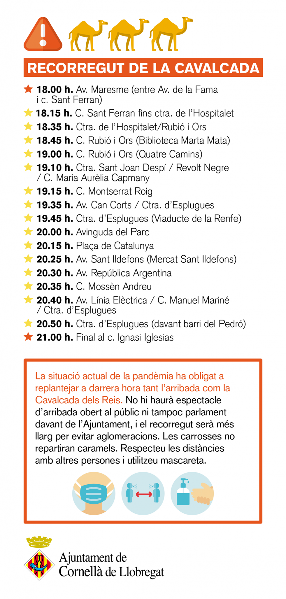Cornellà se prepara para la noche más mágica del año