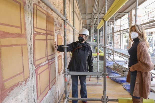 Avanza la rehabilitación del Museo de Gavà con la restauración de la señorial Torre Lluch