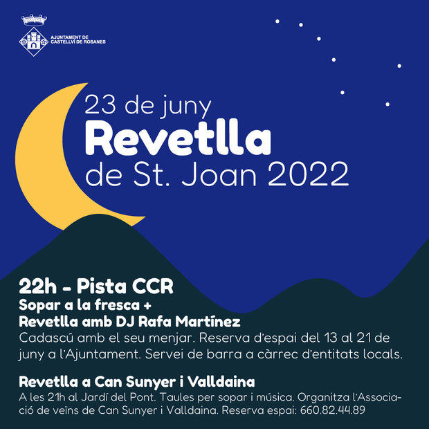 Castellví celebrará la verbena de San Juan en la pista del CCR