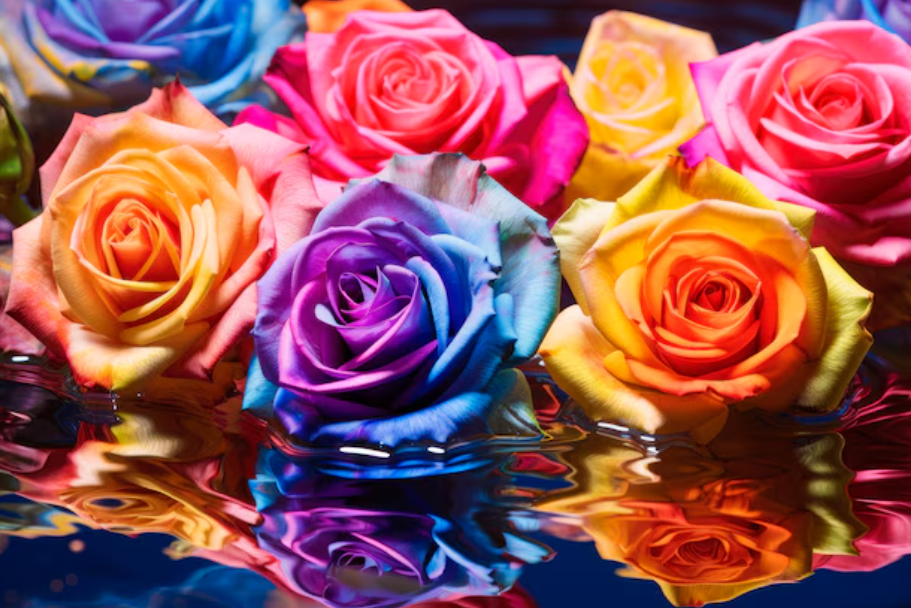 Atrévete a romper con la tradición: el significado de los colores de las rosas de Sant Jordi