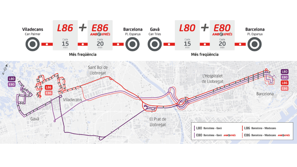 Los autobuses de Viladecans mejoran su frecuencia de paso