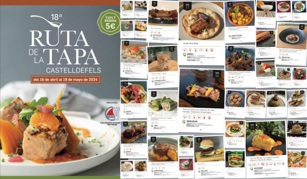 El pasaporte que te lleva de ruta por la gastronomía de Castelldefels: degusta las 37 tapas locales