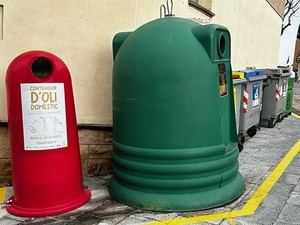 Sant Esteve Sesrovires lanza una campaña de recogida de aceite usado con 20 nuevos contenedores
