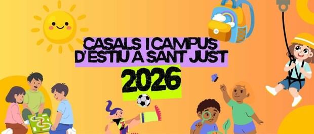 Sant Just Desvern lanza su oferta de casals y campus de verano 2026 para niños y jóvenes