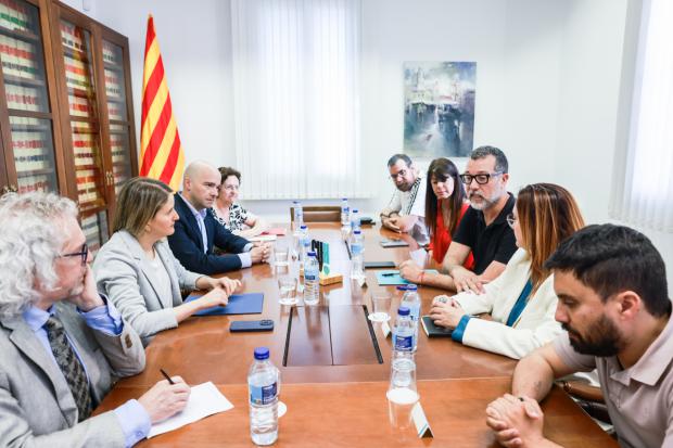 Sant Vicenç cede una parcela al Govern para la futura construcción de la residencia de mayores