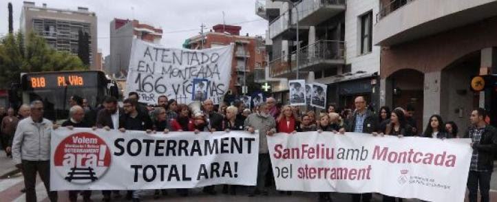 La inversió en infraestructures inclou, també, el soterrament de les vies de Sant Feliu de Llobregat