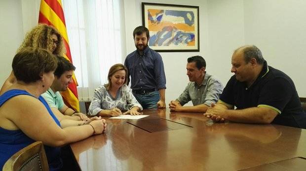 La secretaria municipal de Sant Vicenç dels Horts no ha firmado el decreto de Alcaldía a favor de la celebración del referéndum