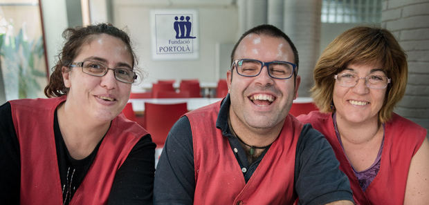La Fundació Portolà integra a 160 personas con discapacidad intelectual