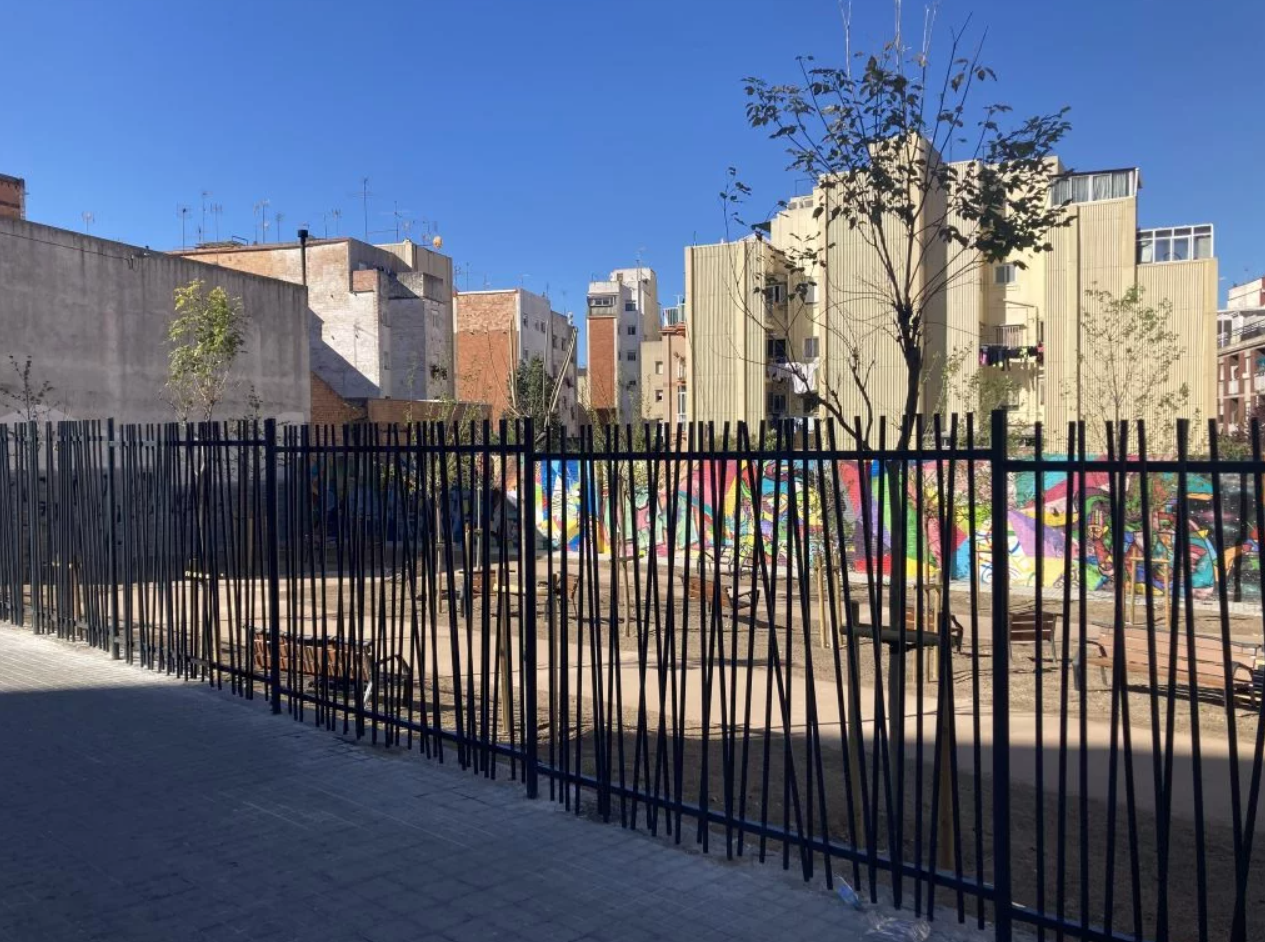 L'Hospitalet compra un solar para la ampliación de los jardines de Los Diablos
