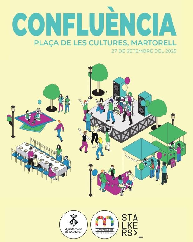 Martorell acoge el 27 de septiembre el Festival Confluència con música y arte