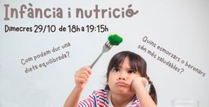 Charla sobre nutrición infantil en la escuela La Roureda de Sant Esteve de Sesrovires