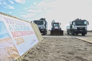 El mar se come las playas: el Delta pierde 160.000 m 3 de arena tras un invierno devastador
