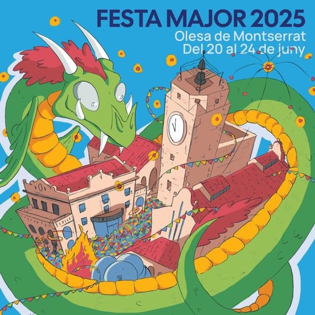 Olesa de Montserrat se prepara para su vibrante Festa Major con más de 60 actividades