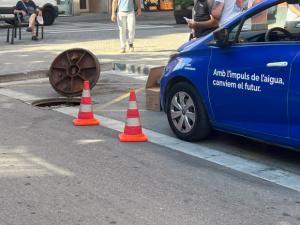 Molins de Rei inicia mejoras en el alcantarillado para reducir acumulaciones de agua en Rafael Casanova