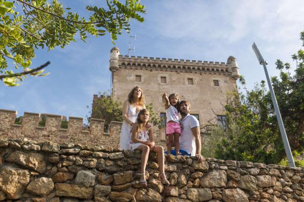 El Castell de Castelldefels, una de las paradas de la ruta 'El tren de los exploradores'