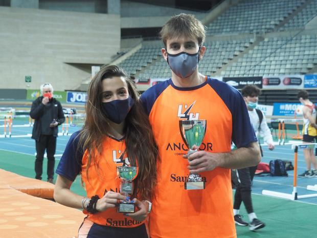 L’Hospitalet Atletisme sube dos veces al pódium por equipos de los campeonatos de Cataluña sub20