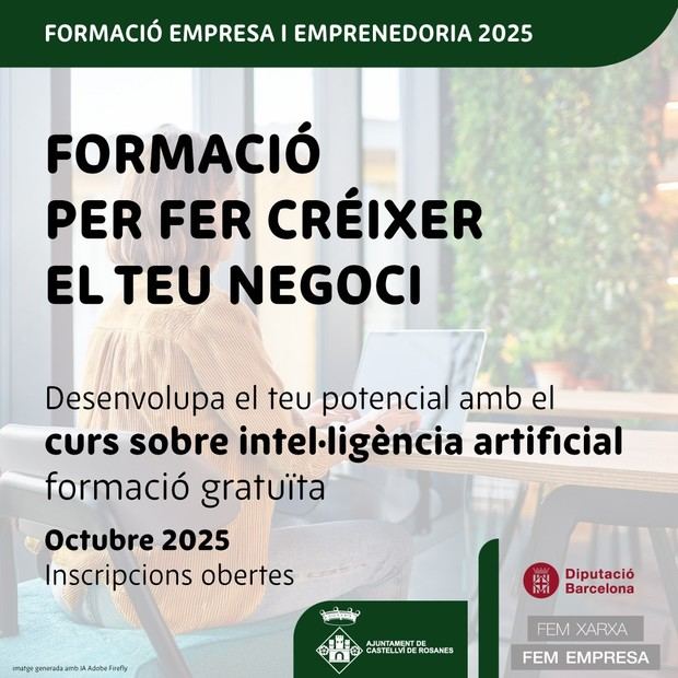 Curso gratuito en octubre para aprovechar la inteligencia artificial en textos comerciales