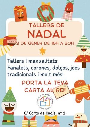Actividades familiares en Vista Alegre para recibir a los Reyes Magos