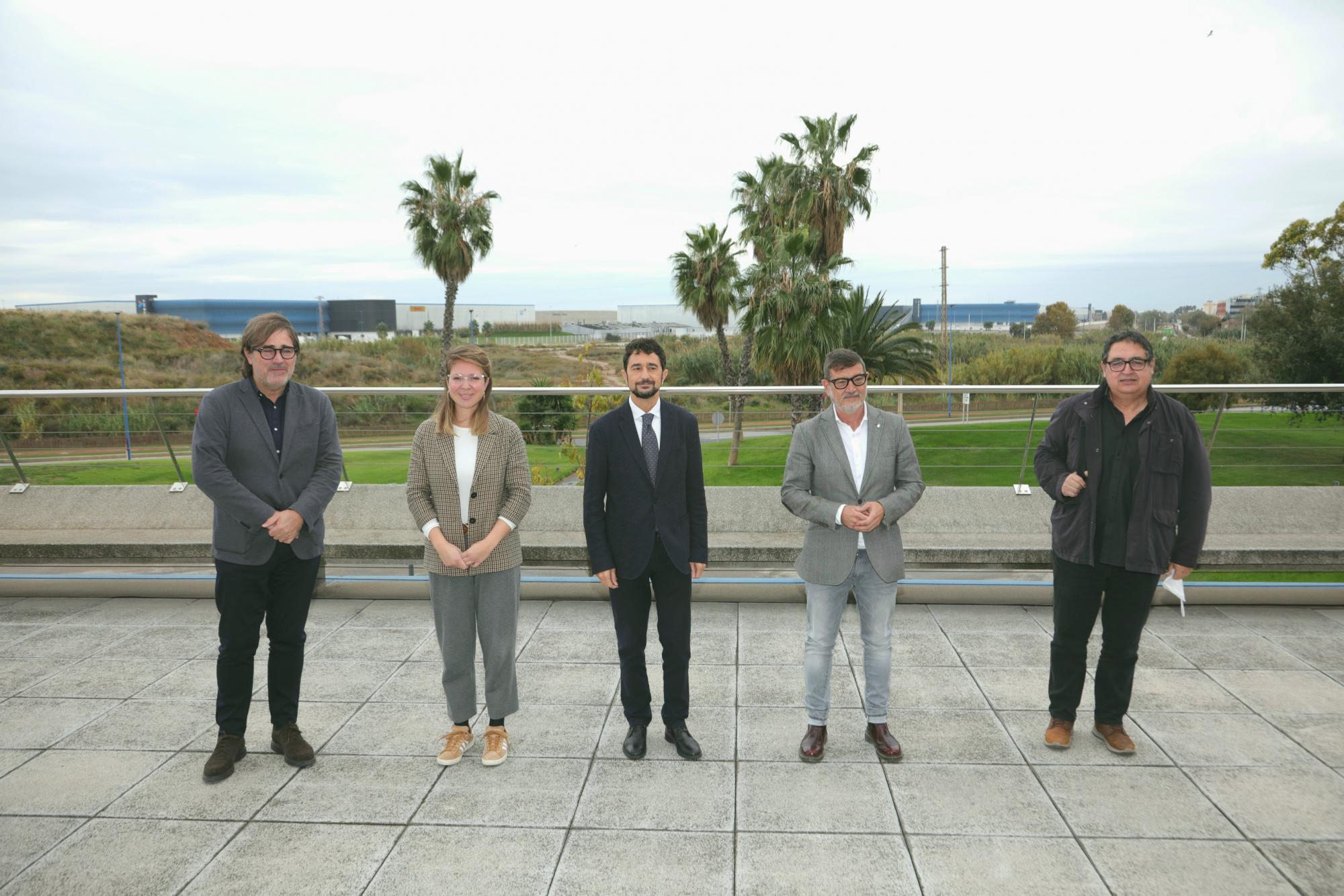 El Port de Barcelona y los Ayuntamientos del Prat y de Barcelona avanzan el PDU de la Terminal Logística Intermodal
