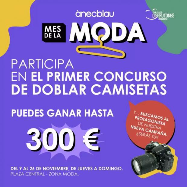 ànecblau te invita a ganar dinero doblando camisetas y a convertirte en la nueva estrella de la moda