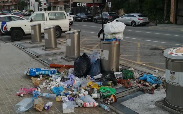 Vecinos de Corbera tiran la basura en La Palma para evitar la recogida puerta a puerta