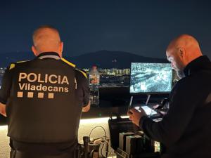 Éxito multitudinario y cívico en unas Fiestas de Viladecans vigiladas desde el aire por drones