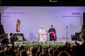 Sant Esteve Sesrovires recibe la visita histórica del papa Lleó XIV a Brians 1