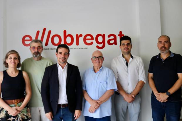 De izquierda a derecha: Marian Ortega, Javier Adell, Manu Reyes, Xavier Pérez Llorca, Guillermo Massana y Andrés Durán